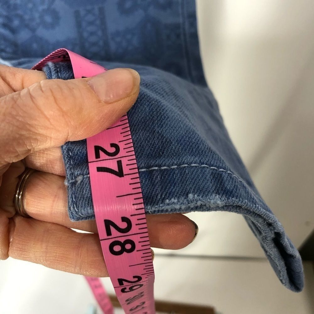 Current Elliot The Stiletto Navy Bandana Jeans - Picture 9 of 12